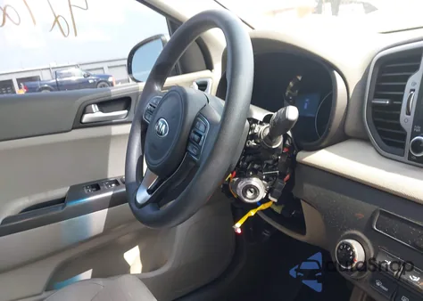 2017 Kia Sportage Lx from USA, damaged, VIN KNDPMCAC3H7183328